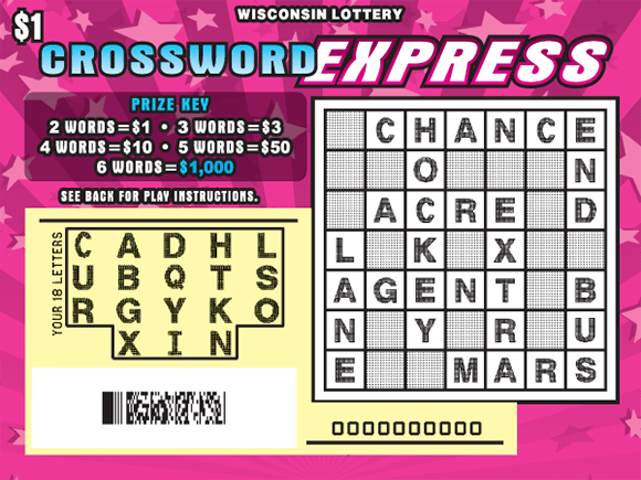 CROSSWORD EXPRESS (2238) Wisconsin Lottery