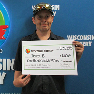 $1,000 DREAMIN&#039; Winner - TERRY B