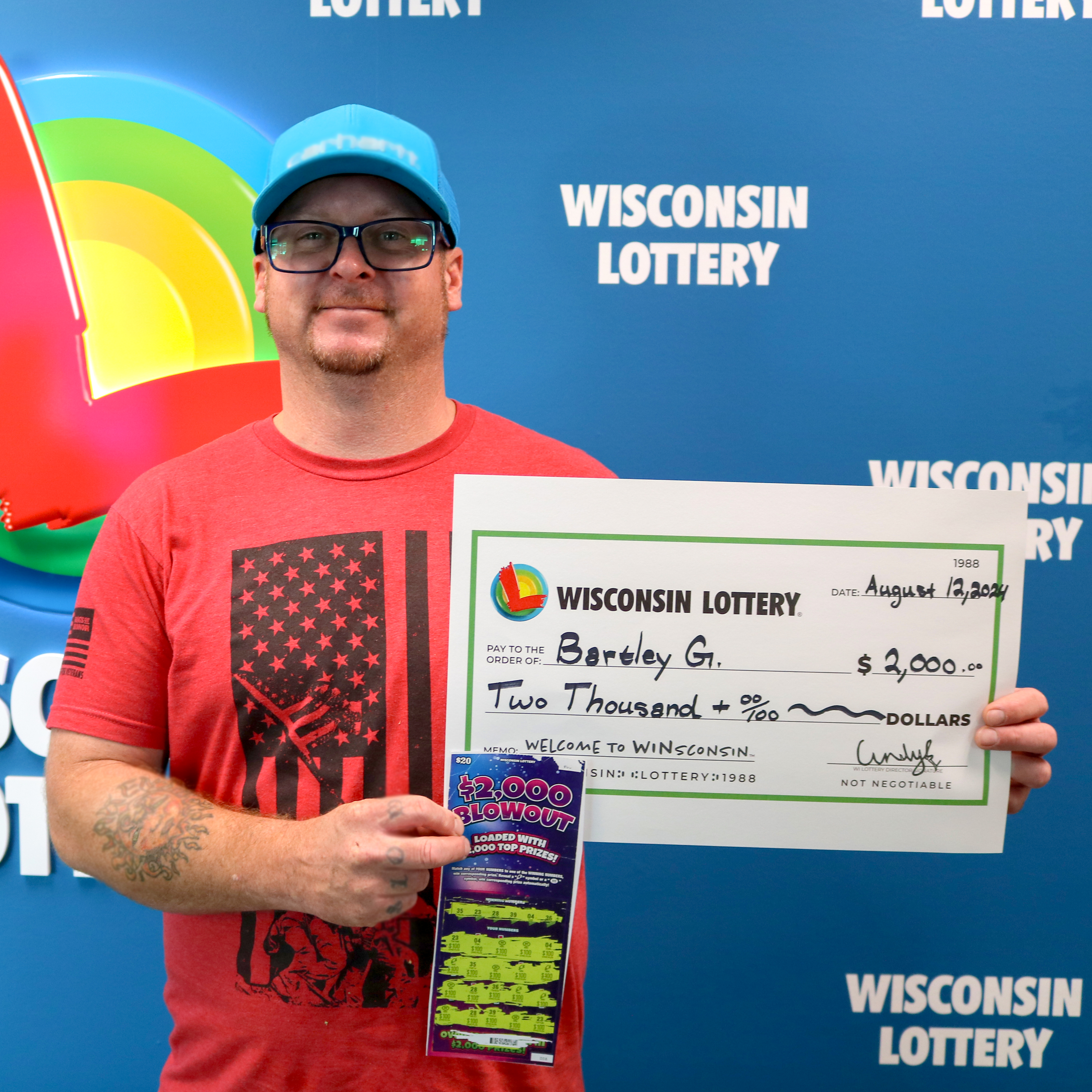 $2,000 BLOWOUT Winner - BARTLEY G