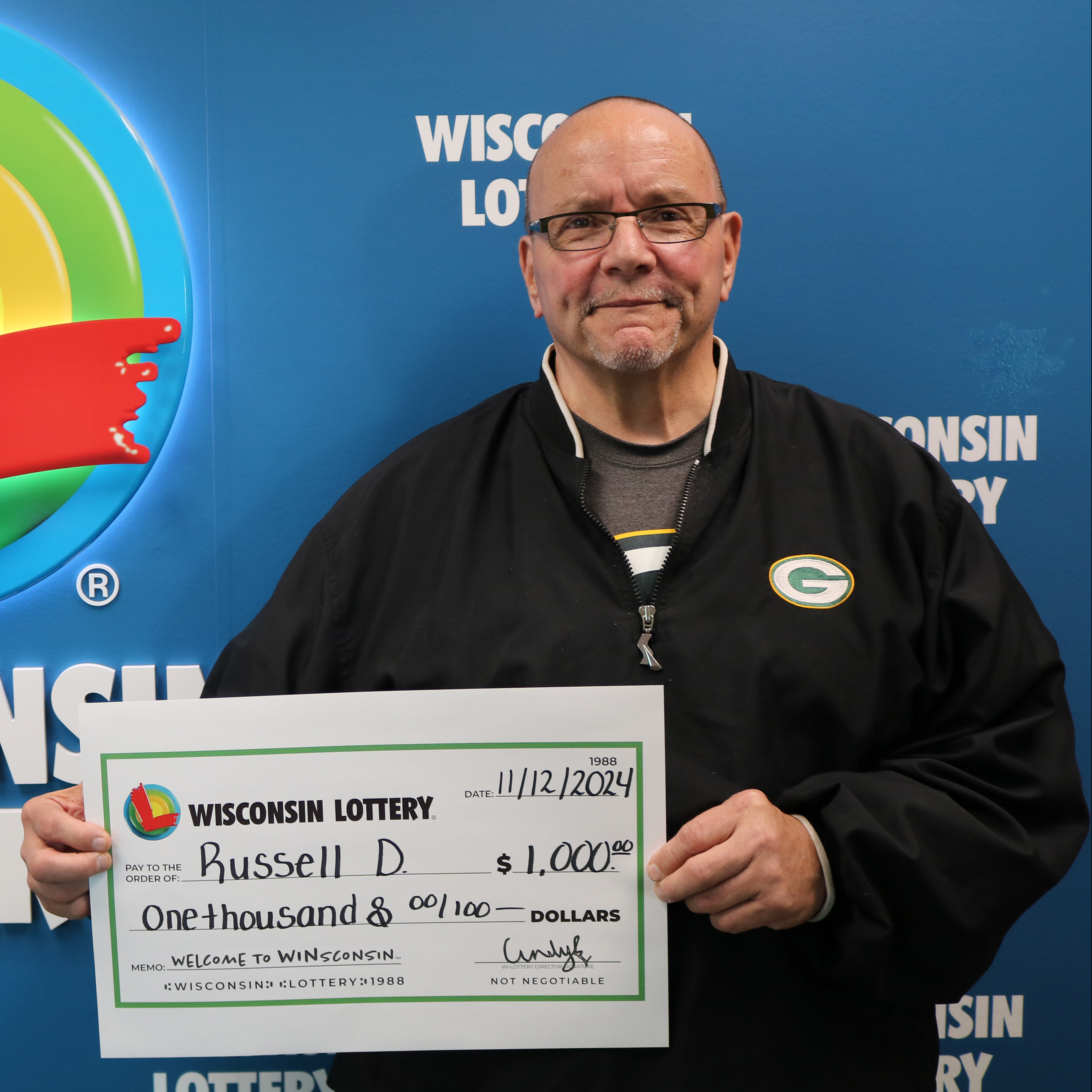 PACKERS Winner - RUSSELL D