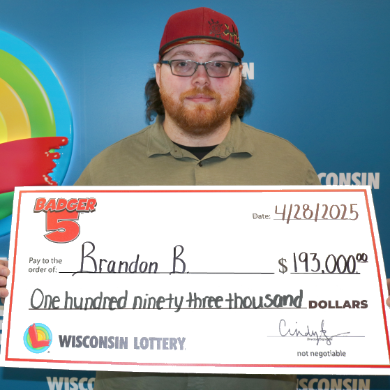BADGER 5 Winner - BRANDON B