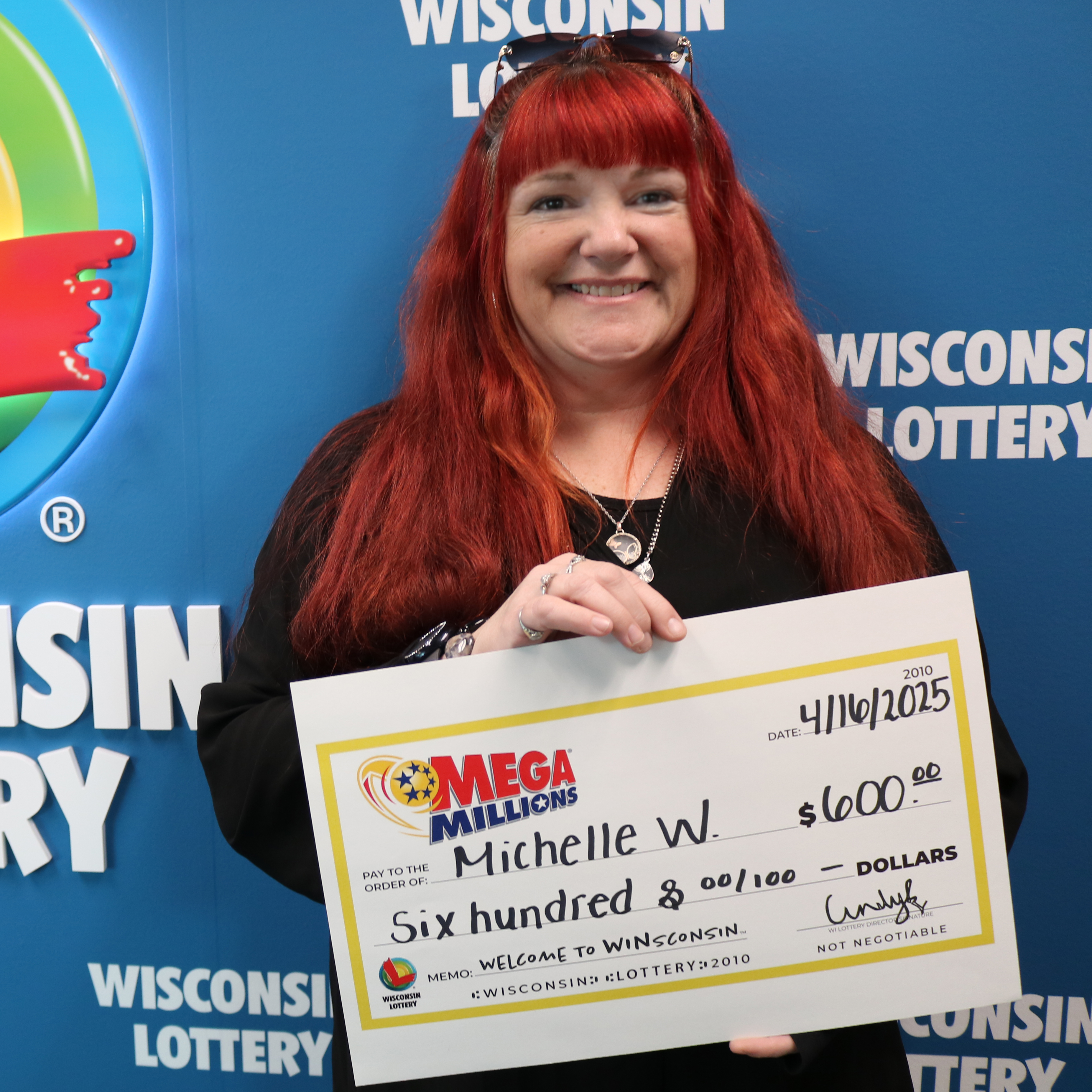 MEGA MILLIONS Winner - MICHELLE W