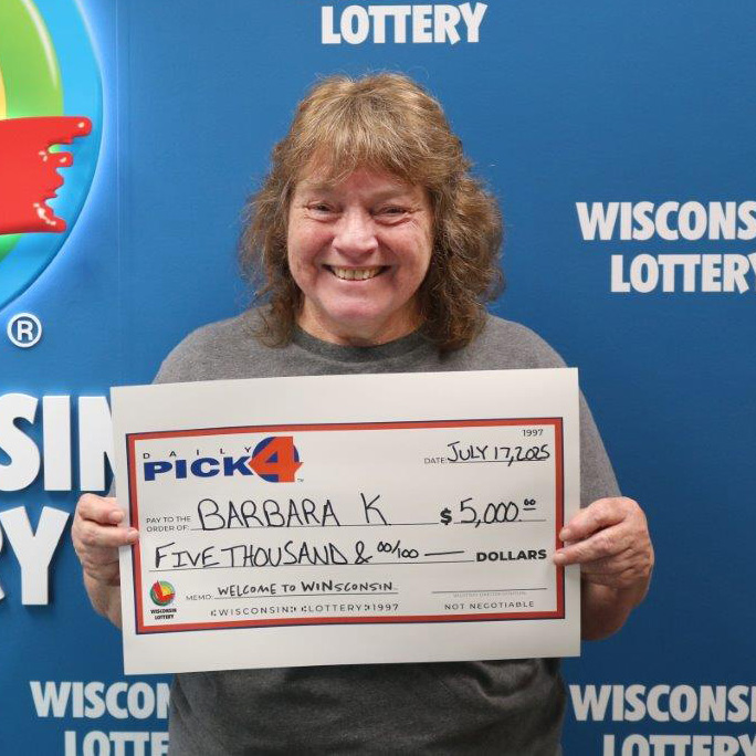 PICK 4 Winner - BARBARA K