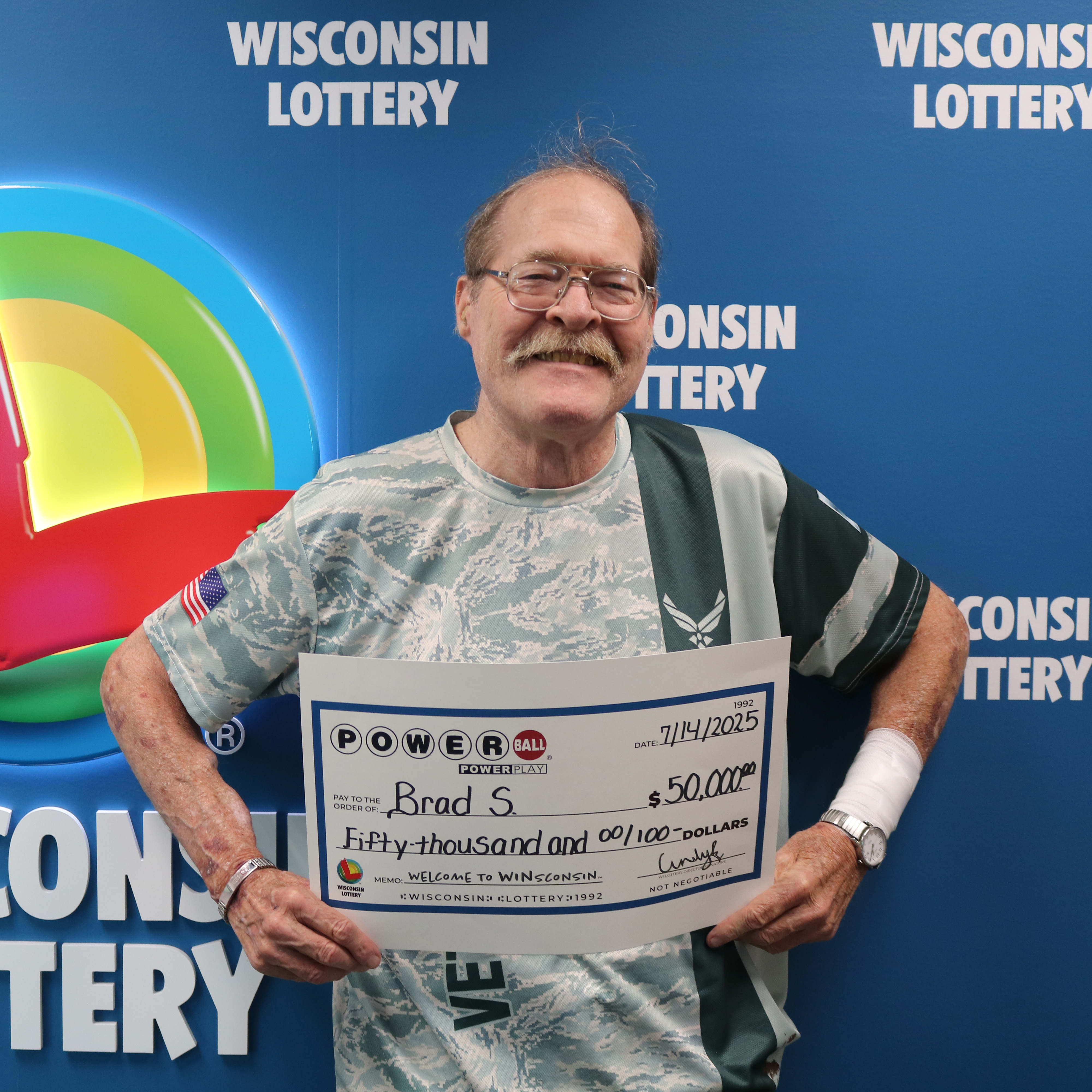 POWERBALL Winner - BRAD S