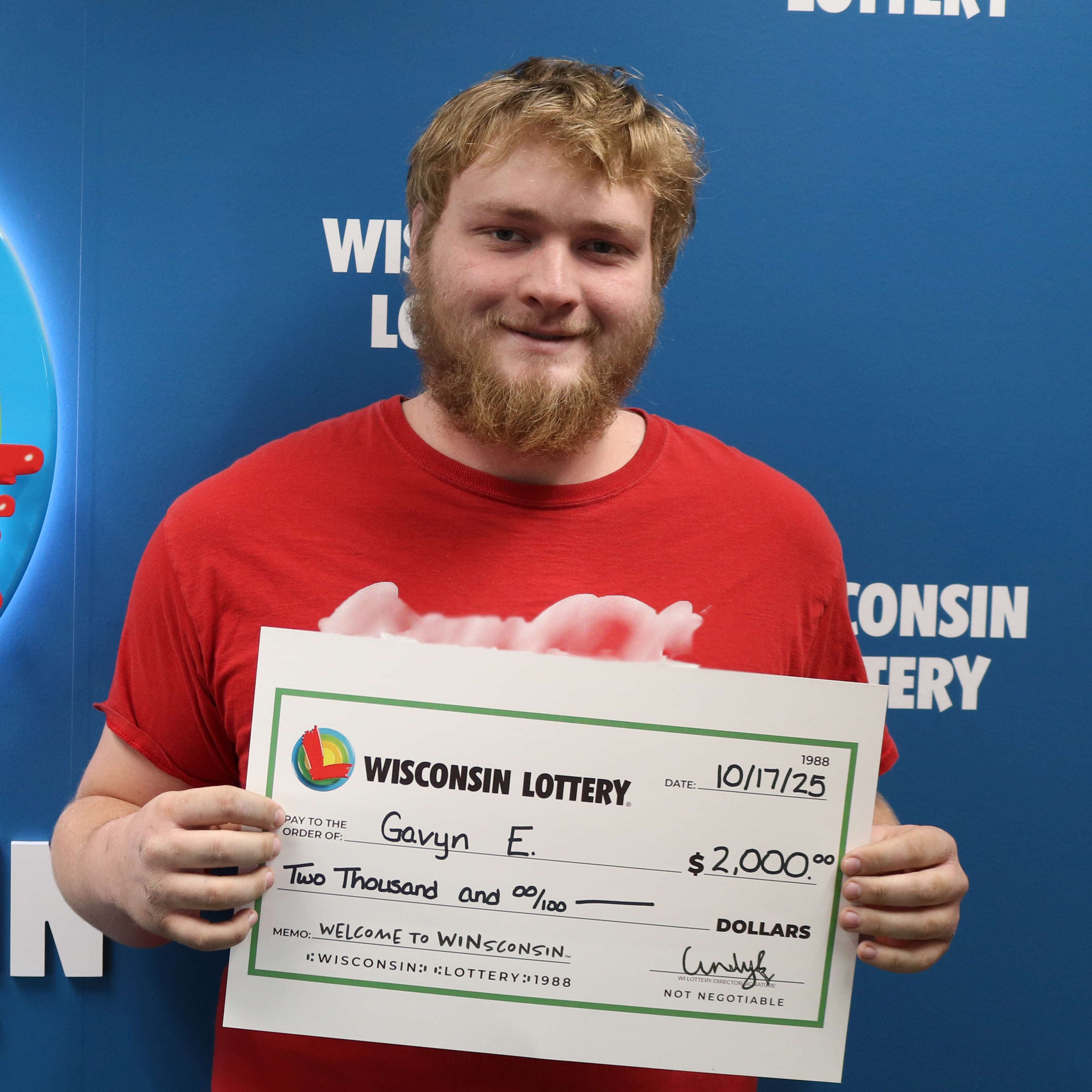 INSTANT $2,000 Winner - GAVYN E