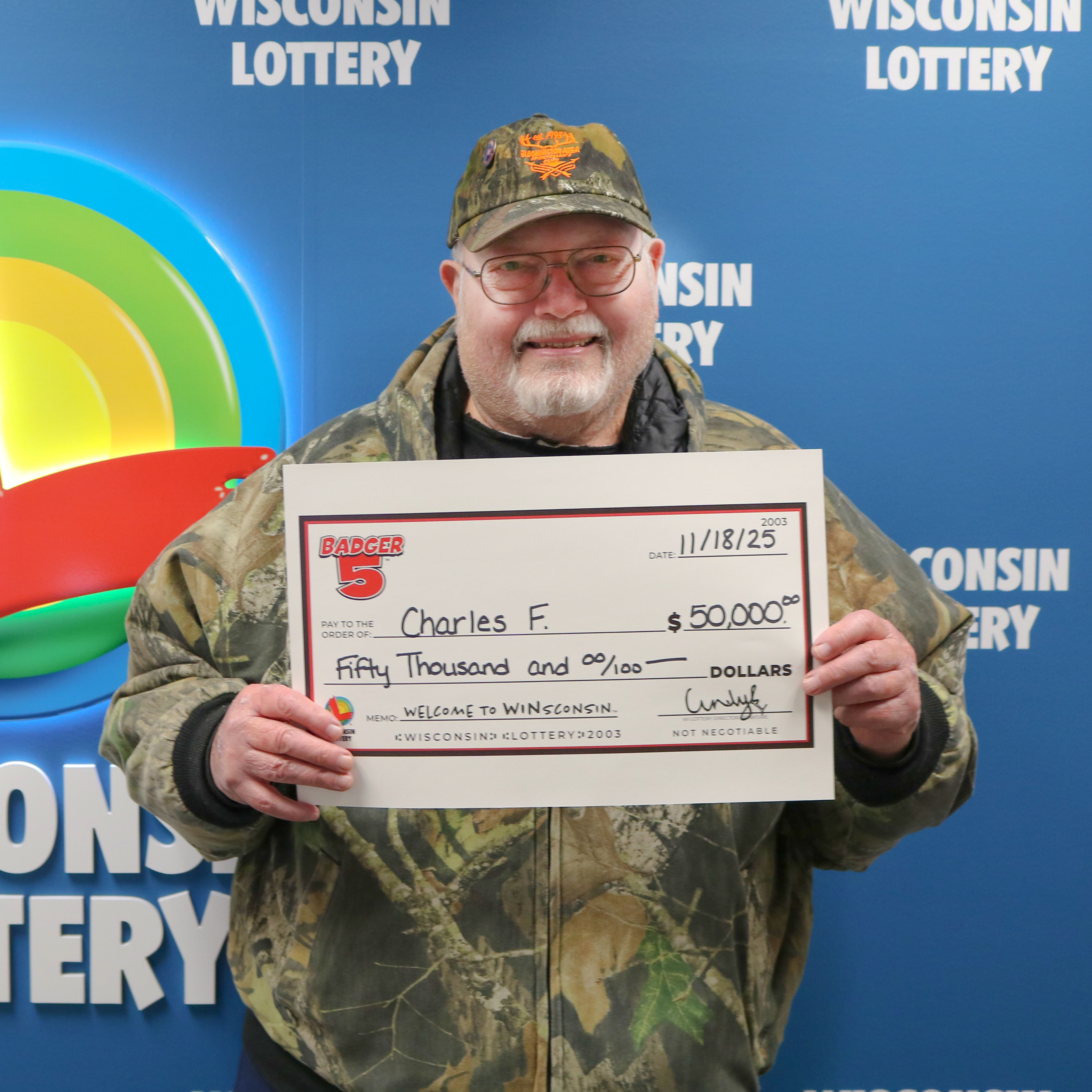 BADGER 5 Winner - CHARLES F