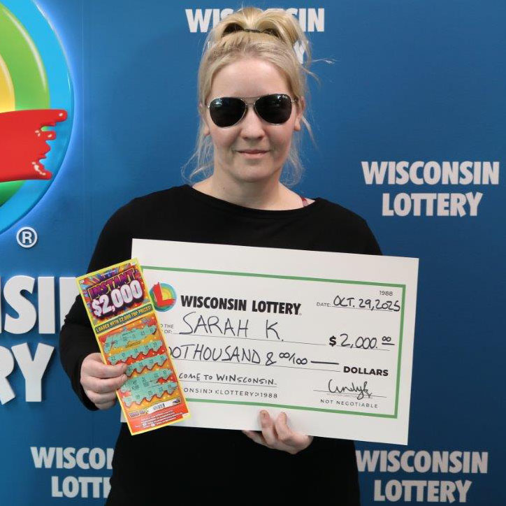 INSTANT $2,000 Winner - SARAH K