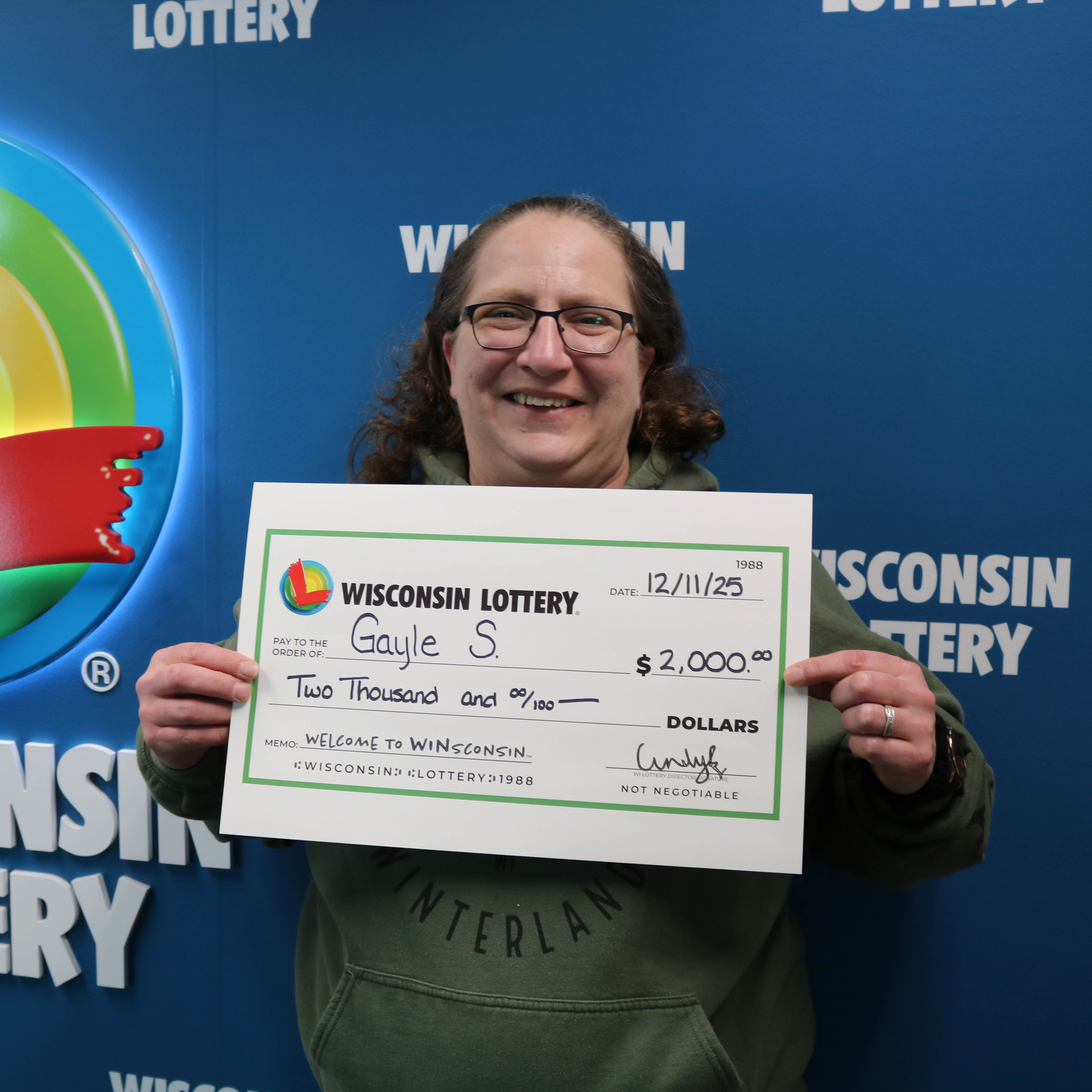 INSTANT $2,000 Winner - GAYLE S