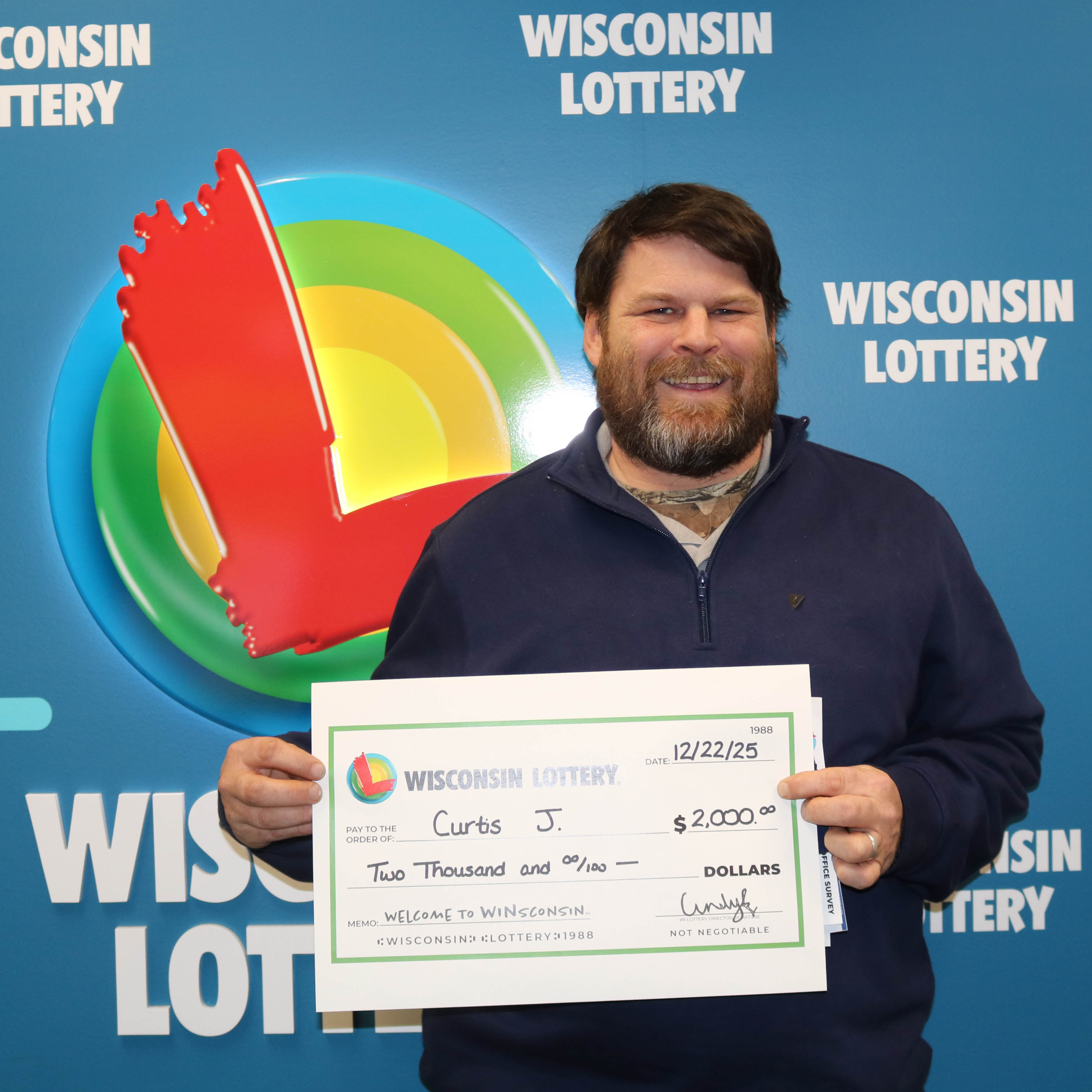 INSTANT $2,000 Winner - CURTIS J