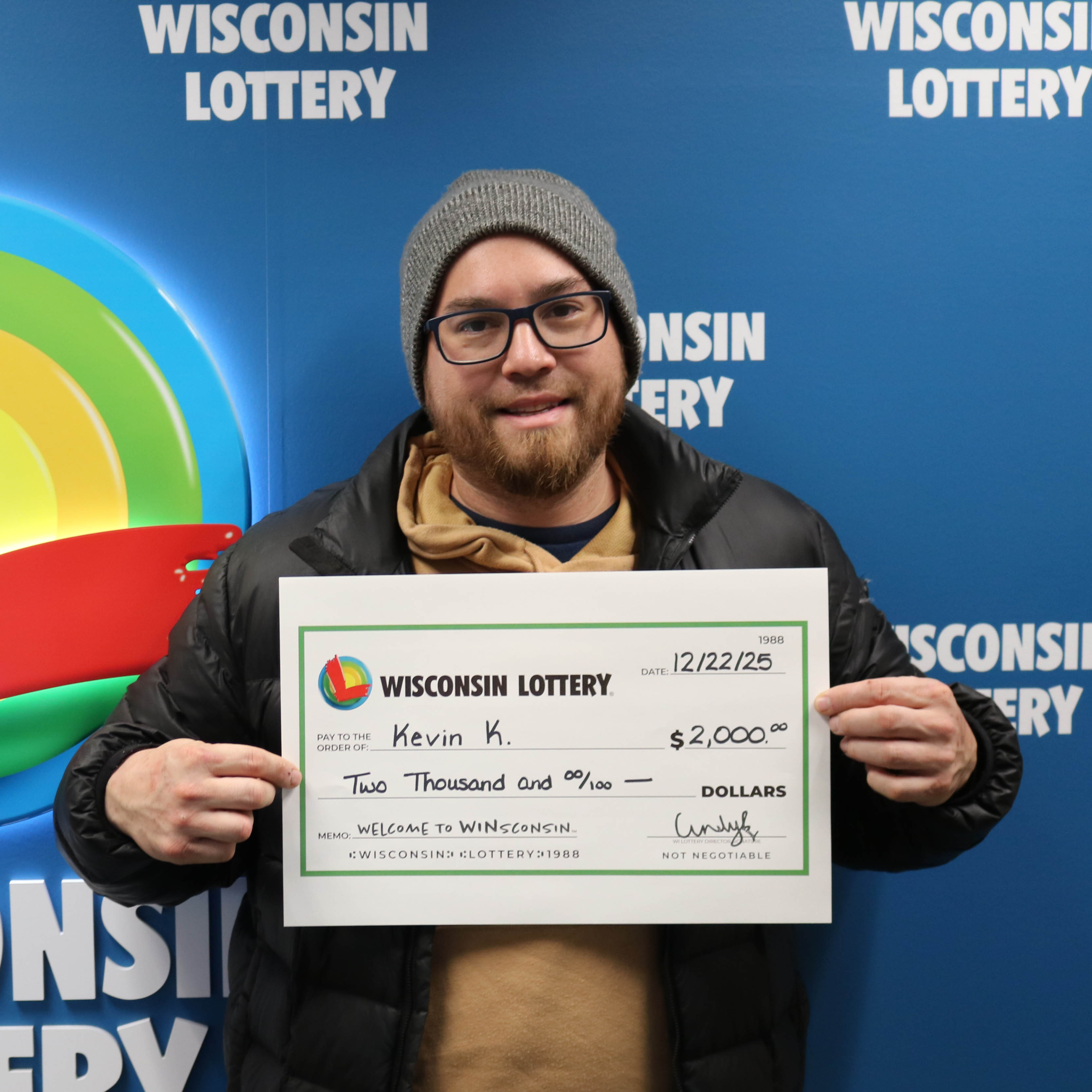 INSTANT $2,000 Winner - KEVIN K