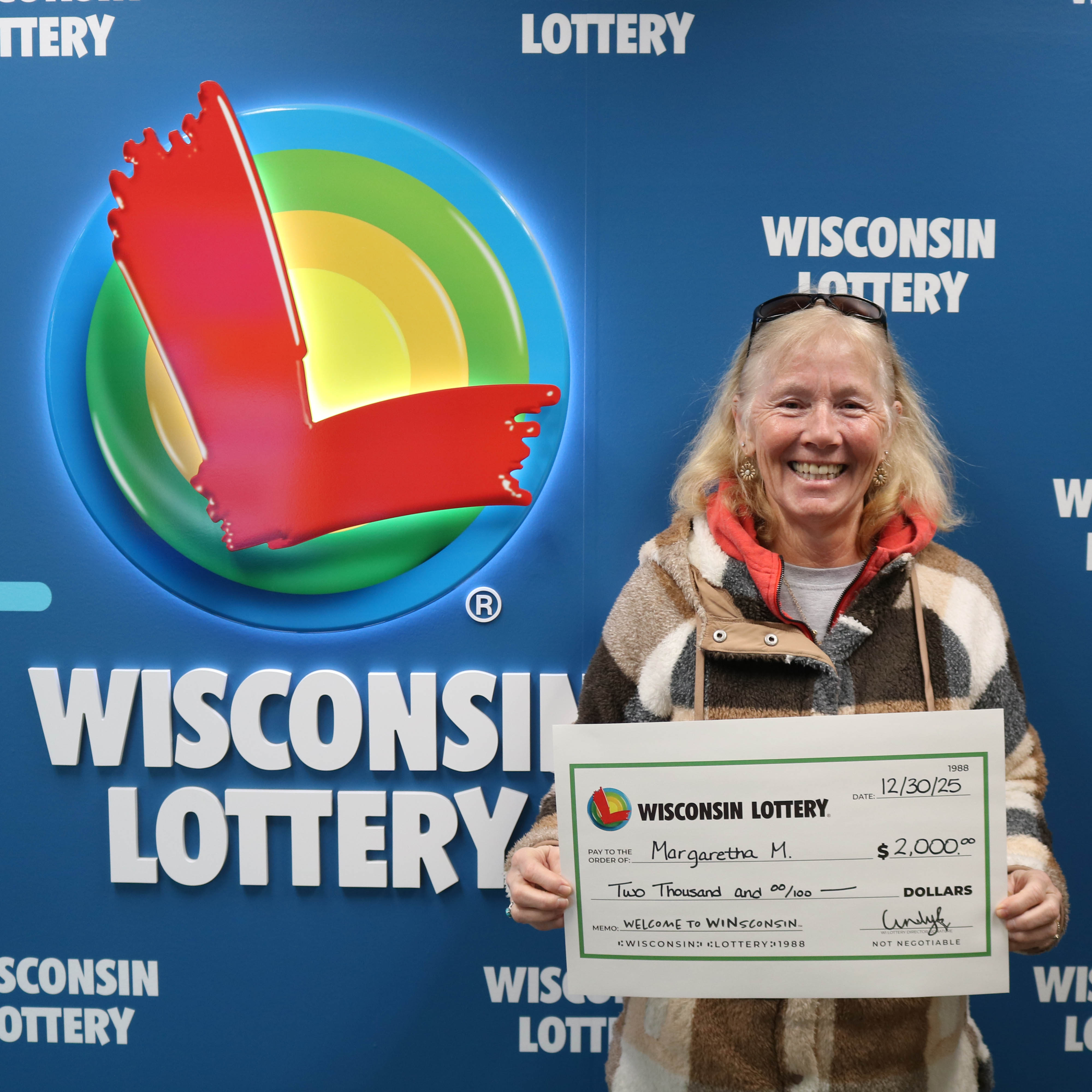 INSTANT $2,000 Winner - MARGARETHA M