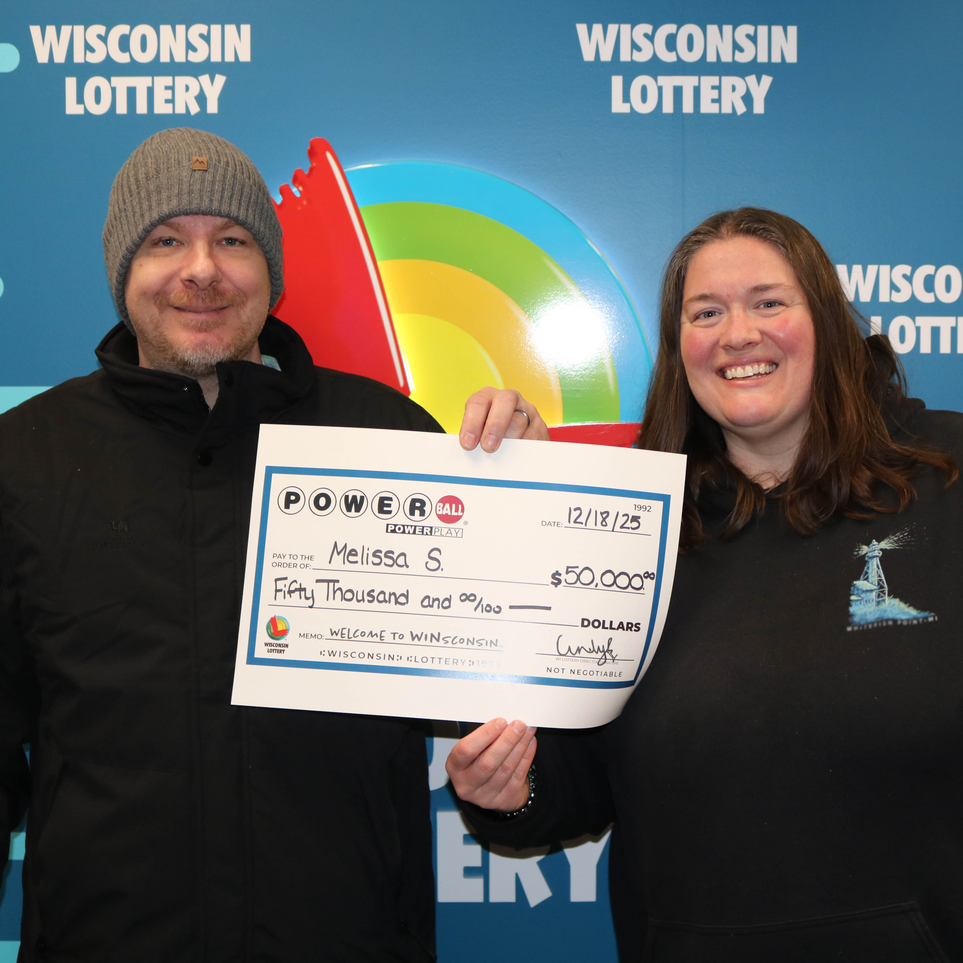 POWERBALL Winner - MELISSA S