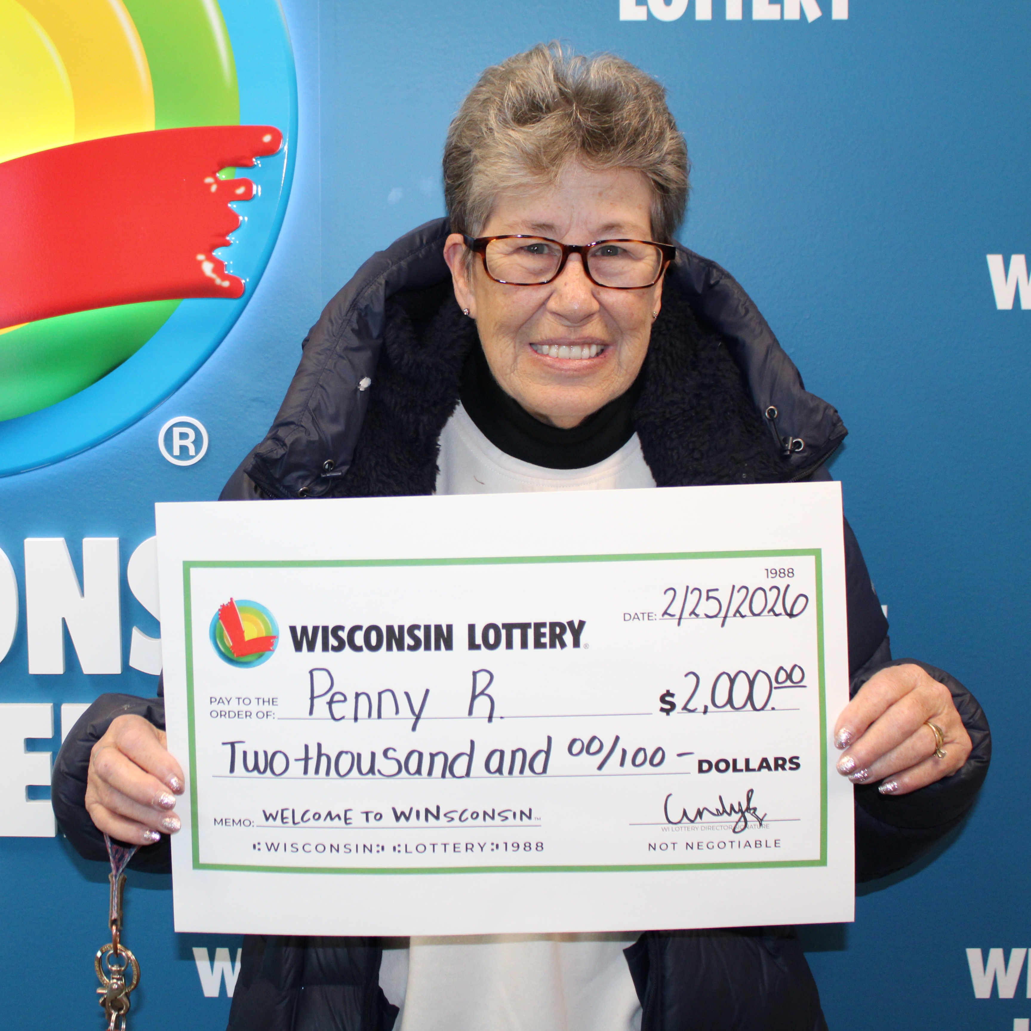 INSTANT $2,000 Winner - PENNY R