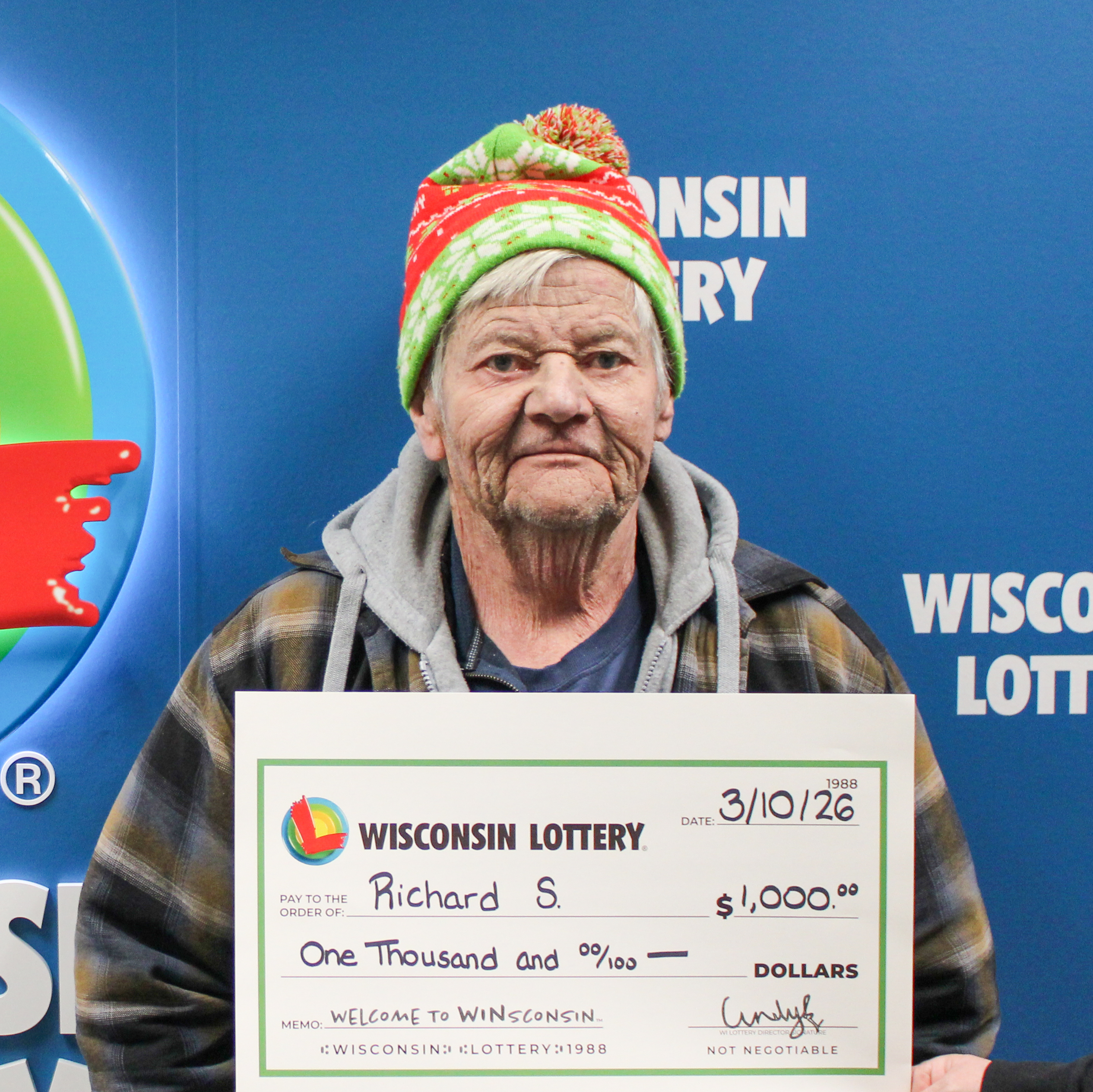 THE MILLION Winner - RICHARD S