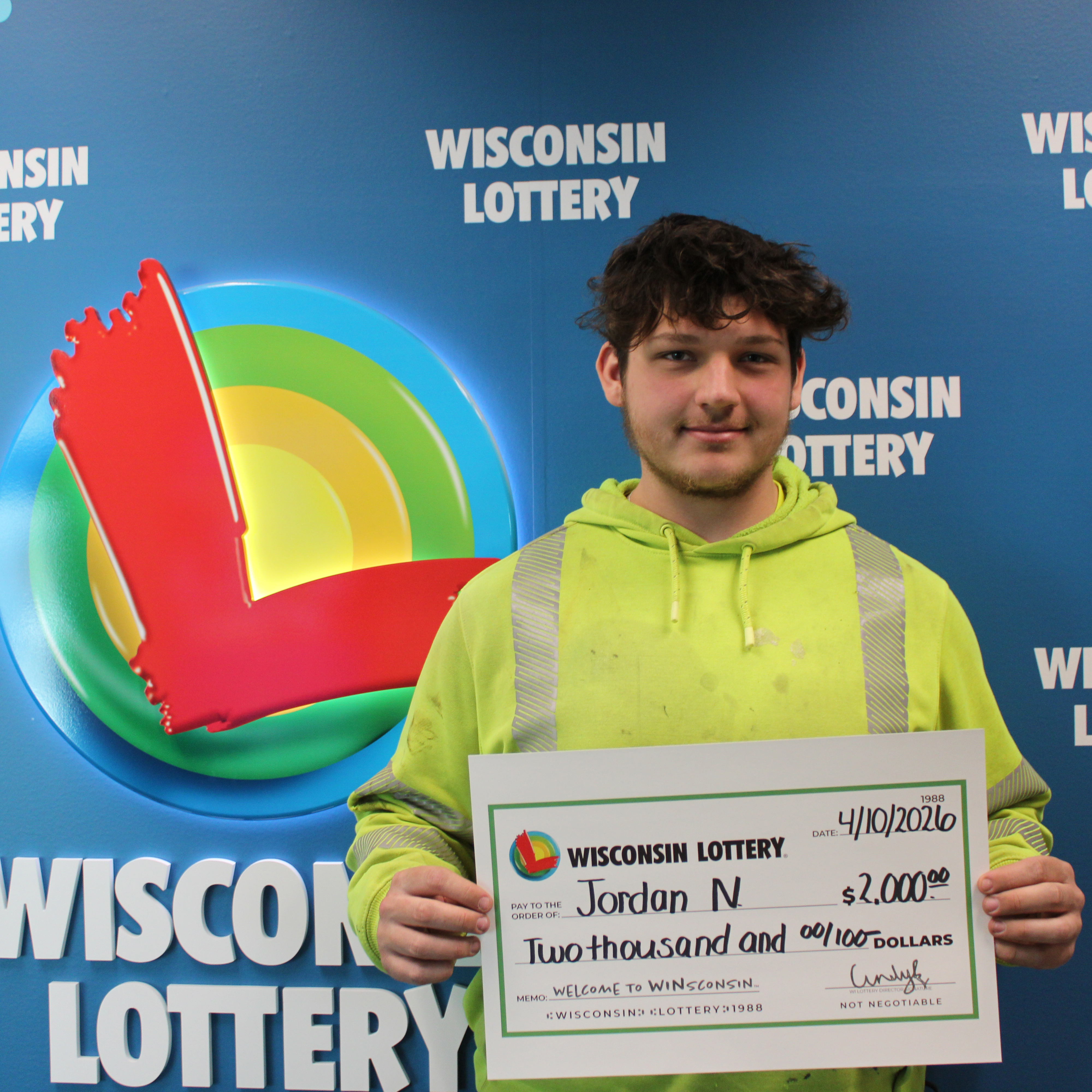 INSTANT $2,000 Winner - JORDAN N