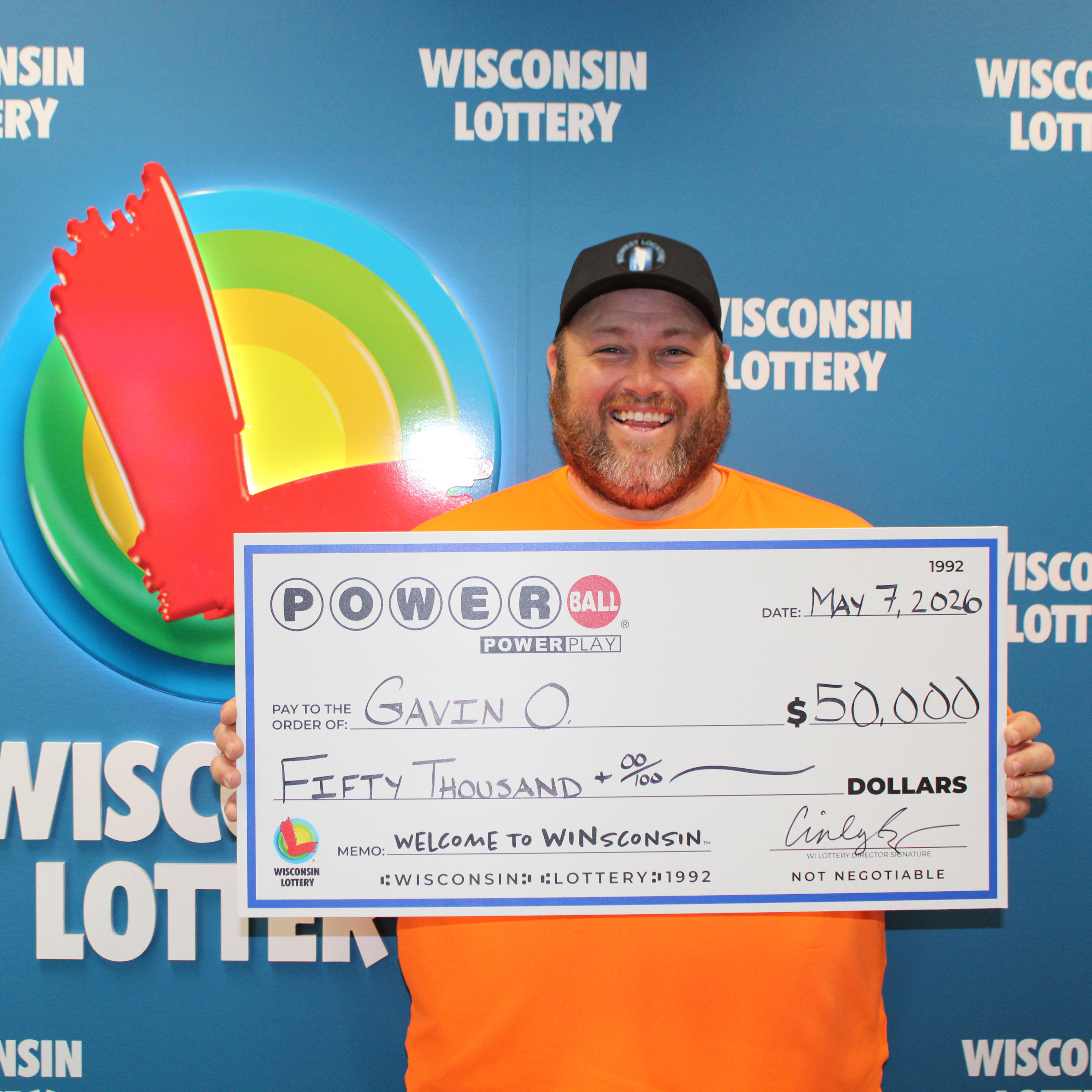 POWERBALL Winner - GAVIN O
