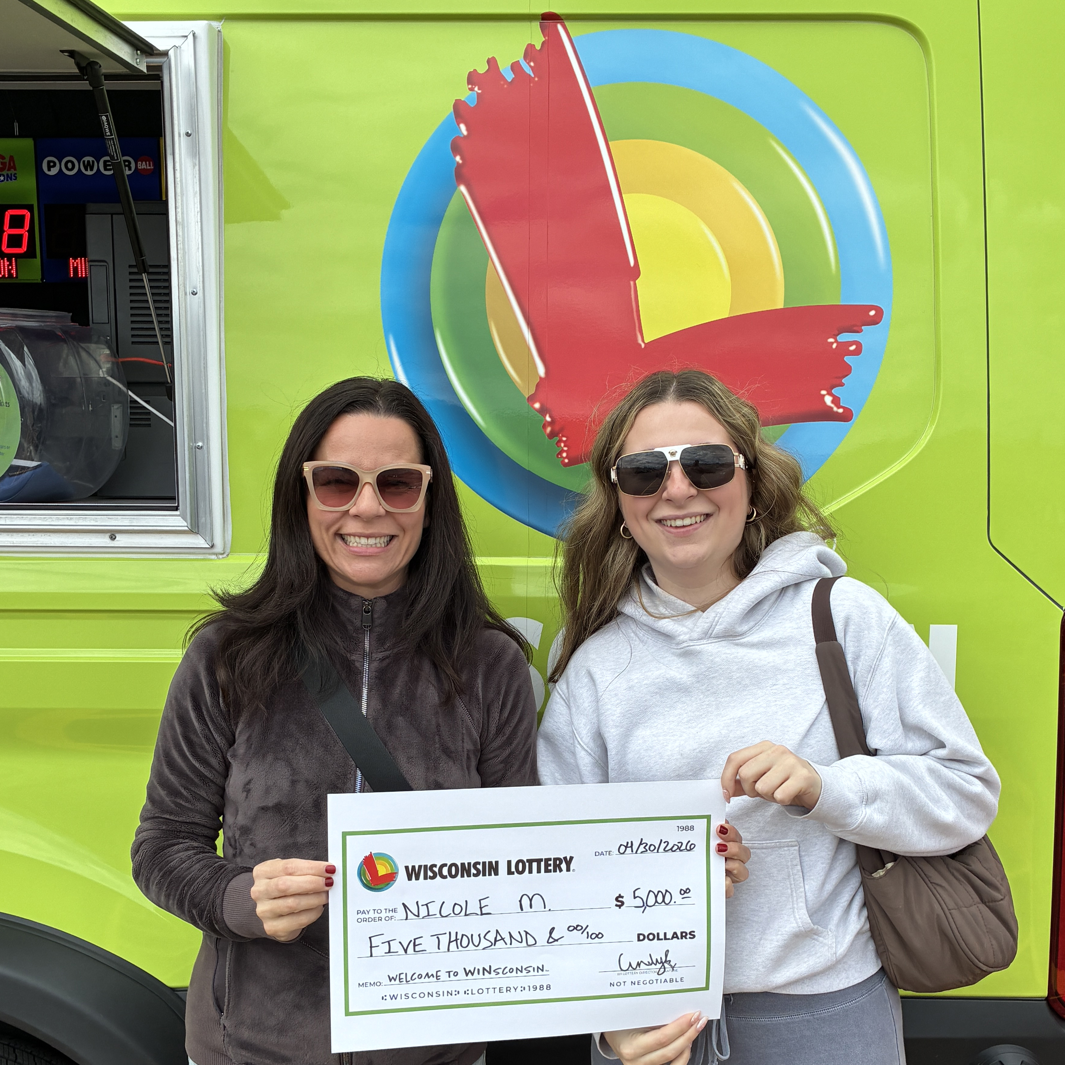 MEGA MILLIONS Winner - NICOLE M