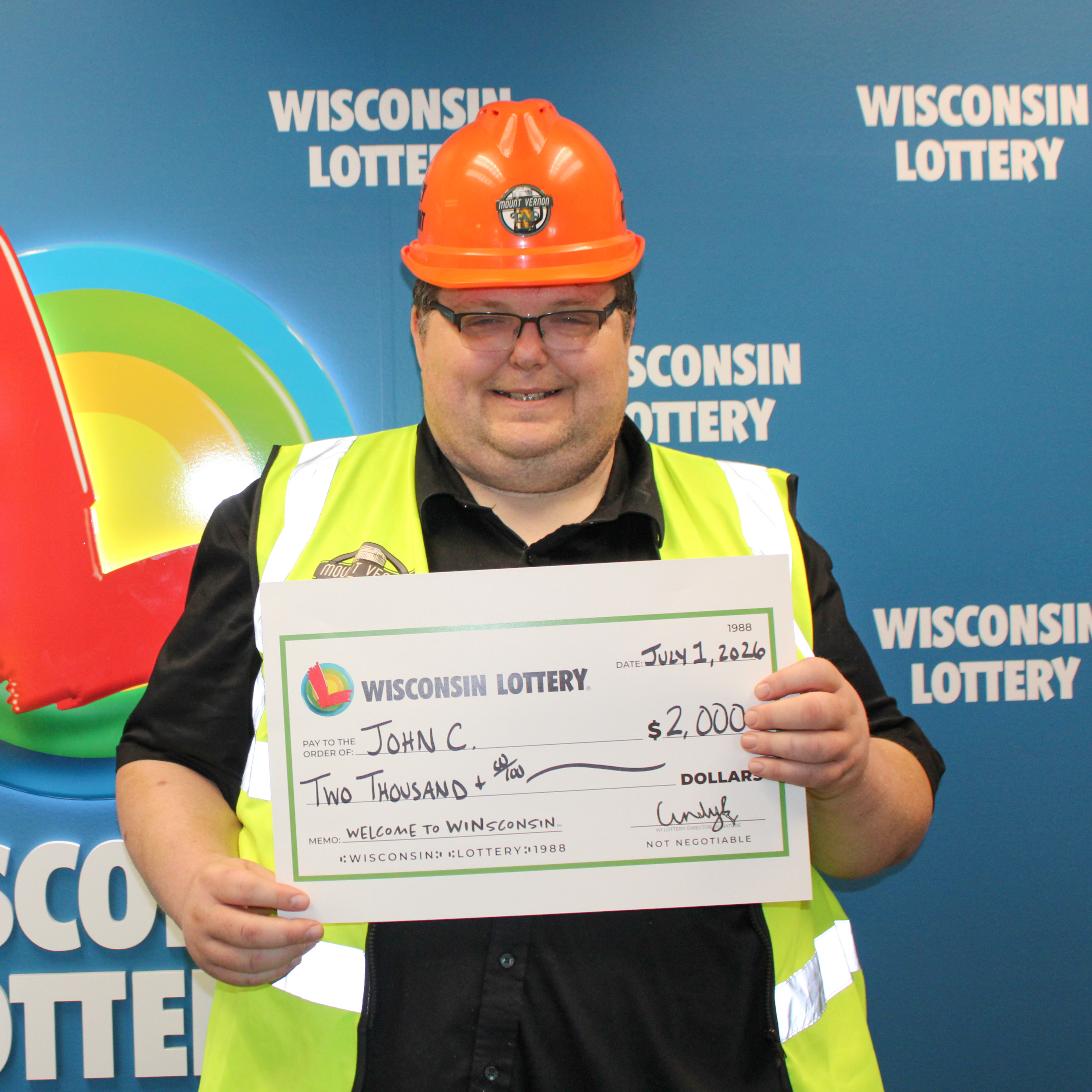 $2,000 NOW Winner - JOHN C