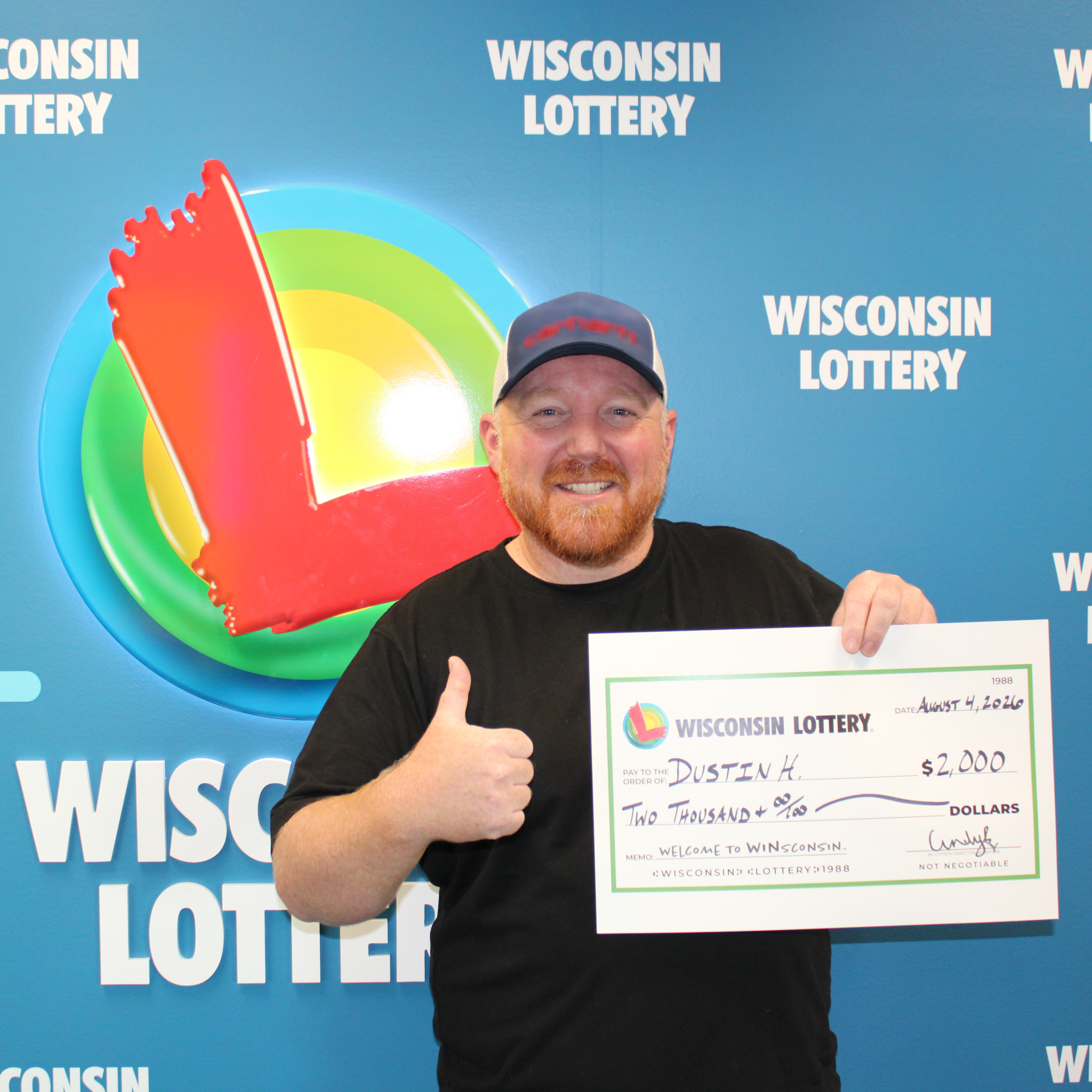 $2,000 NOW Winner - DUSTIN H