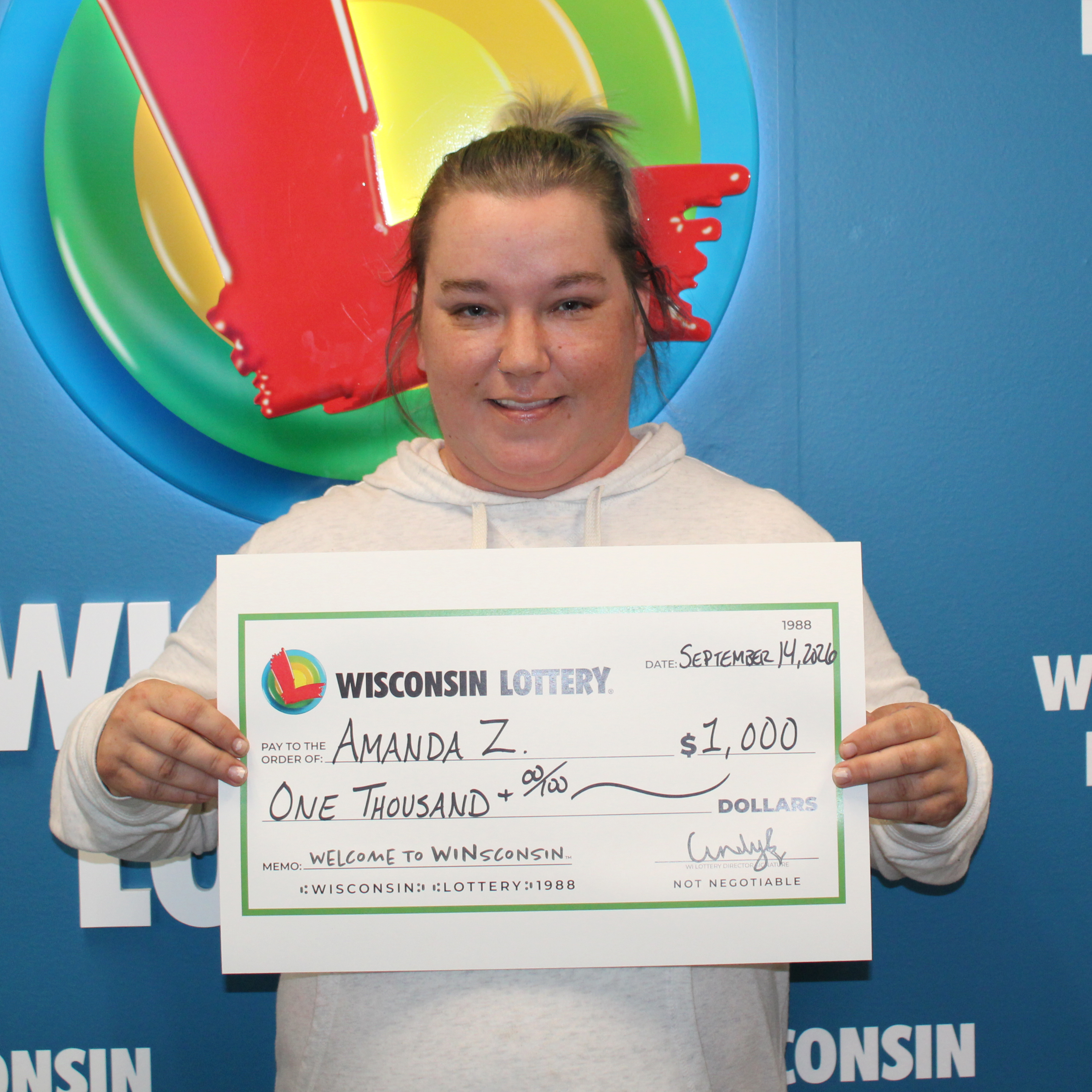 PAY ME $1,000 Winner - AMANDA Z