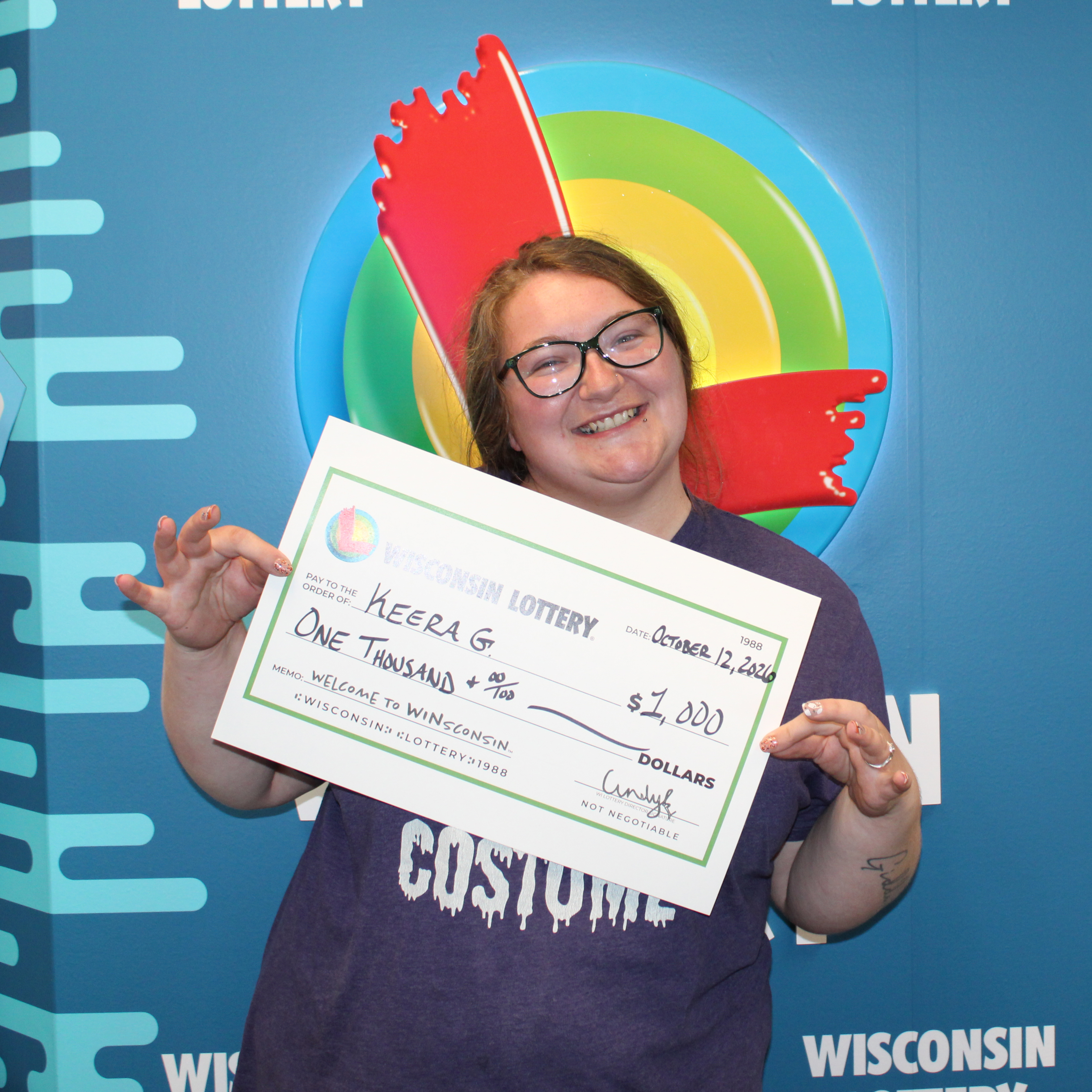PAY ME $1,000 Winner - KEERA G
