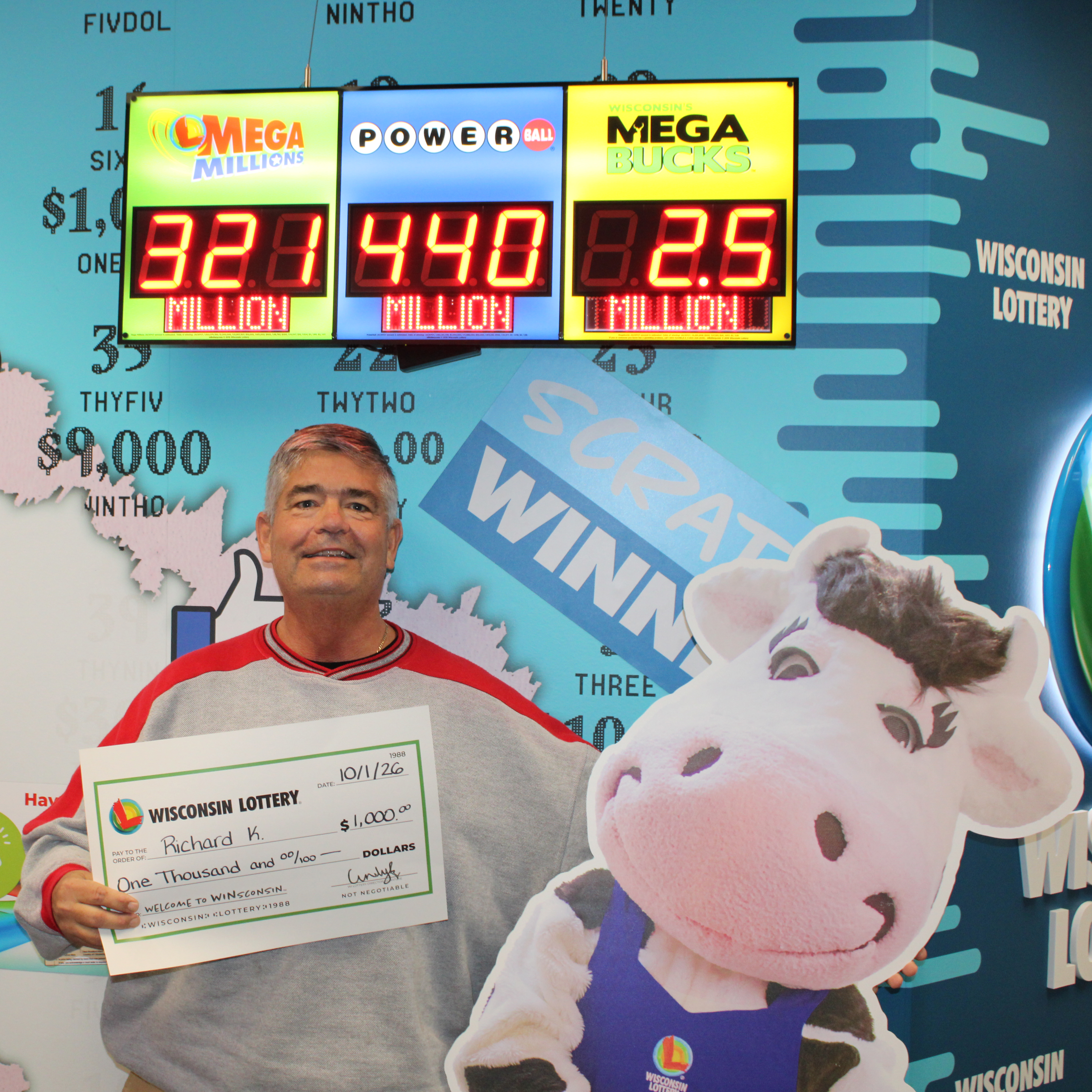 PAY ME $1,000 Winner - RICHARD K