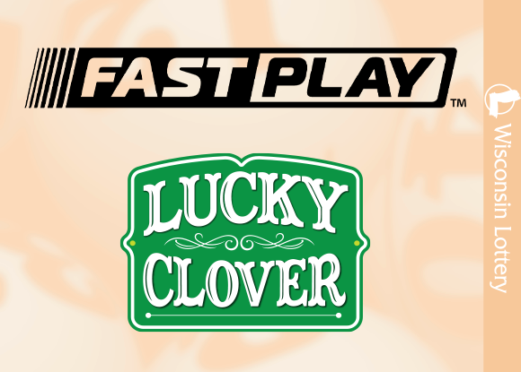 Wisconsin Lottery Fast Play Lucky Clover ticket