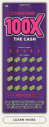 200X The Cash - WI Lottery Scratch Game