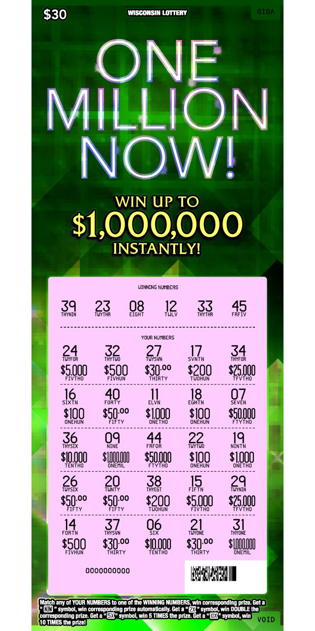 Wisconsin Millions 2021 Wisconsin Lottery