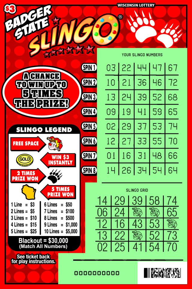 wisconsin lottery badger 5 winning numbers