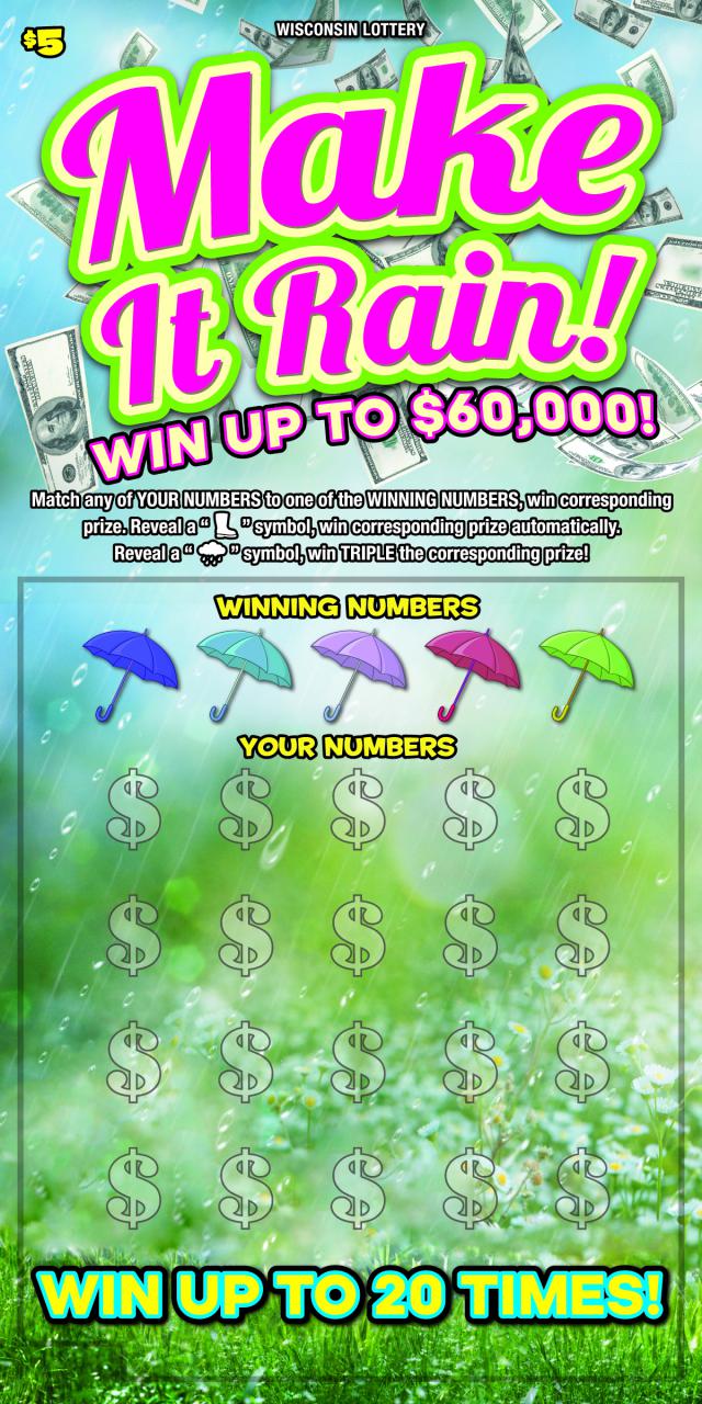 Make It Rain Ticket wi-lottery-2097-scratch-game-Make-it-Rain
