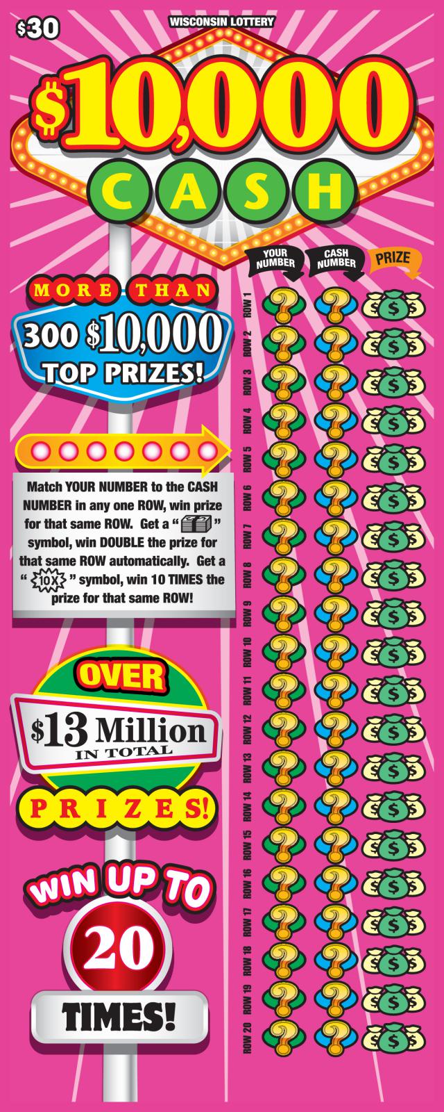 Texas Lottery  Scratch Tickets Details