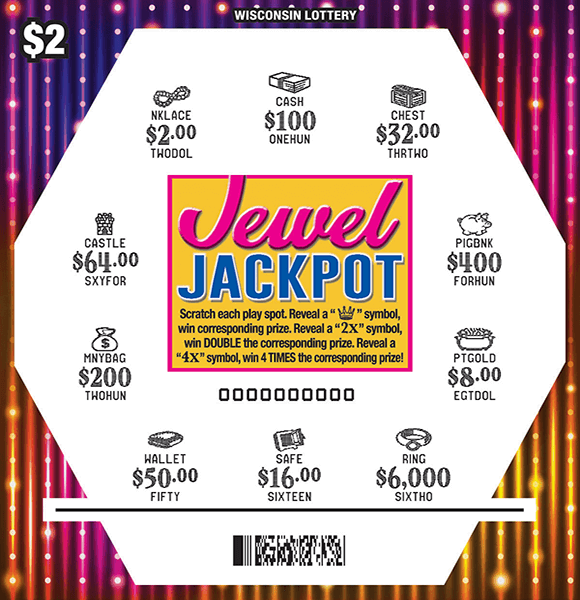 JEWEL JACKPOT (2197) Wisconsin Lottery