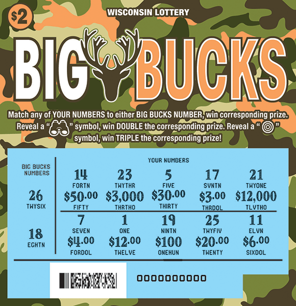 BIG BUCKS (2198) | Wisconsin Lottery