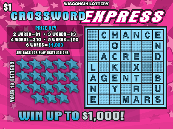 CROSSWORD EXPRESS (2238) Wisconsin Lottery