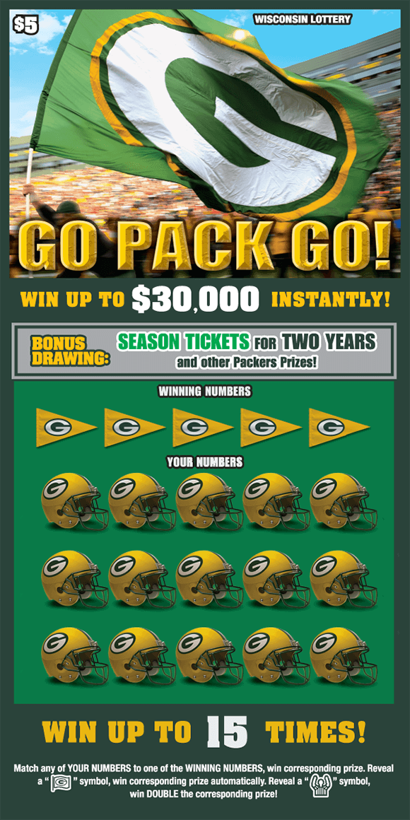 PACKERS (2273)  Wisconsin Lottery