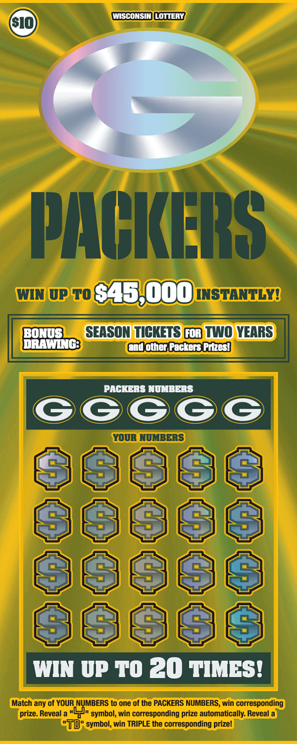 PACKERS (2472)  Wisconsin Lottery