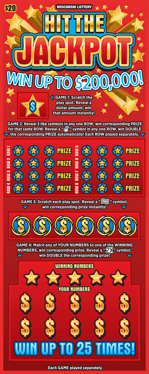 HIT THE JACKPOT (2338) | Wisconsin Lottery