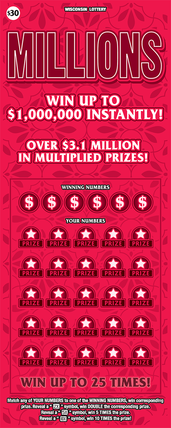 Wisconsin Millions 2021 Wisconsin Lottery