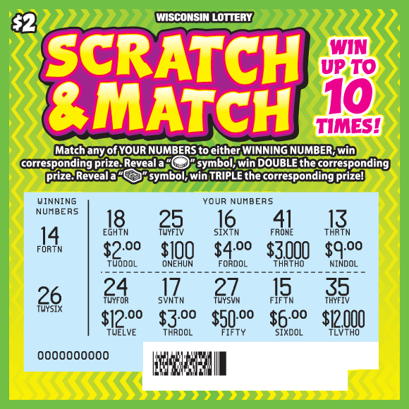 SCRATCH & MATCH (2306) | Wisconsin Lottery