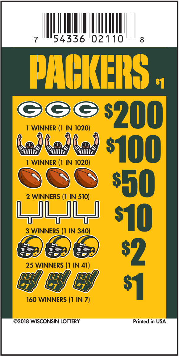 PACKERS (2472)  Wisconsin Lottery