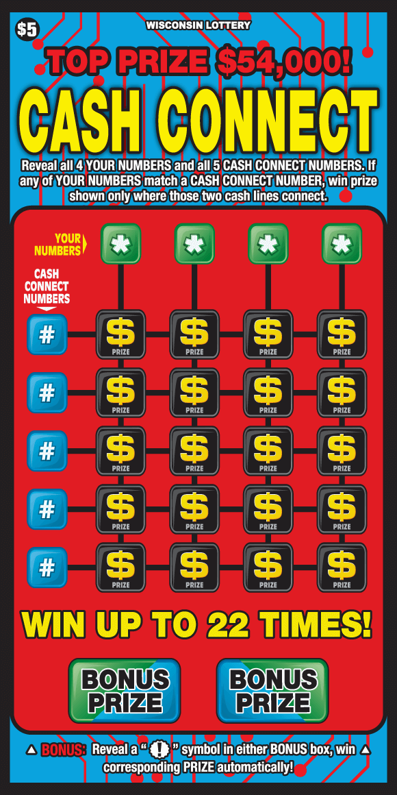 red and blue computer circuit with bold red and yellow block letters with number symbol, asterisks and dollar sign icons on red scratch game
