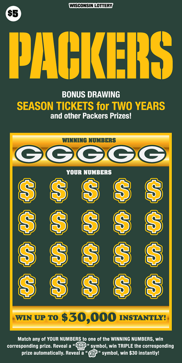 PACKERS (2472)  Wisconsin Lottery