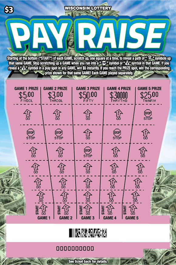 PAY RAISE (2517) Wisconsin Lottery
