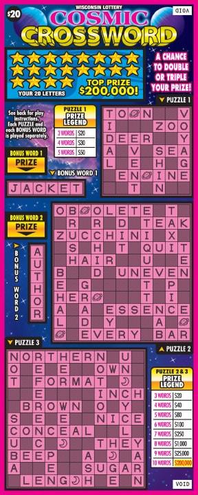 Crossword Part 1 ! Scratcher tool from the lotto queens @Game thing