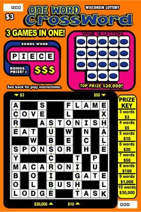 Crossword Part 1 ! Scratcher tool from the lotto queens @Game