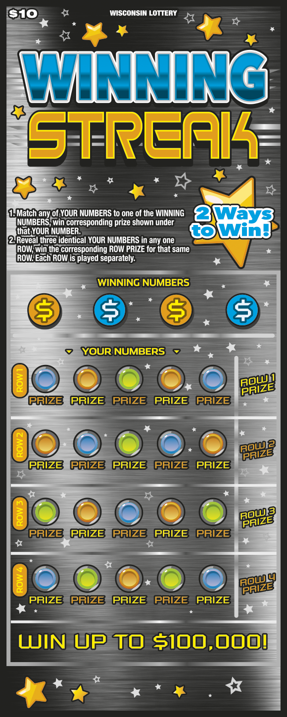 WINNING STREAK (2612) | Wisconsin Lottery