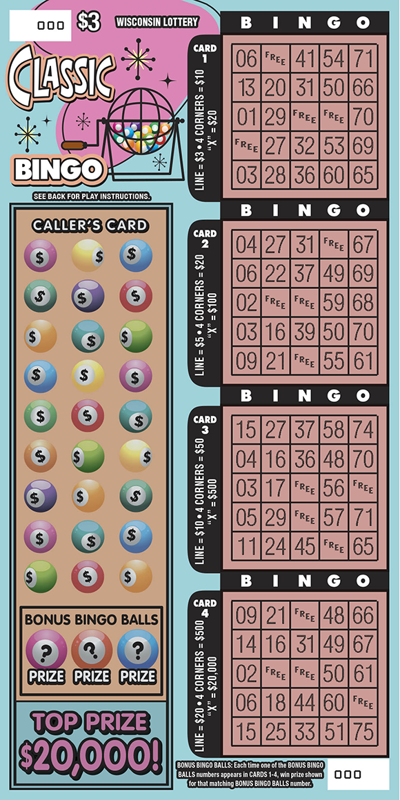 Image of CLASSIC BINGO (2640)