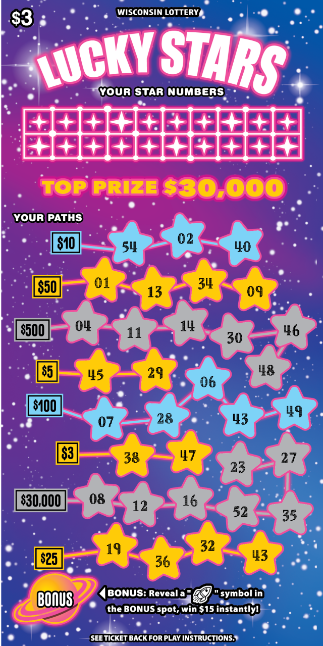 Image of LUCKY STARS (2750)