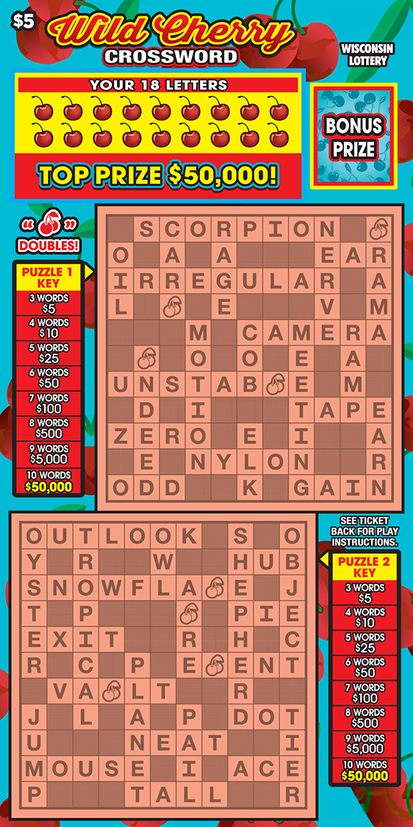 Image of WILD CHERRY CROSSWORD (2758)